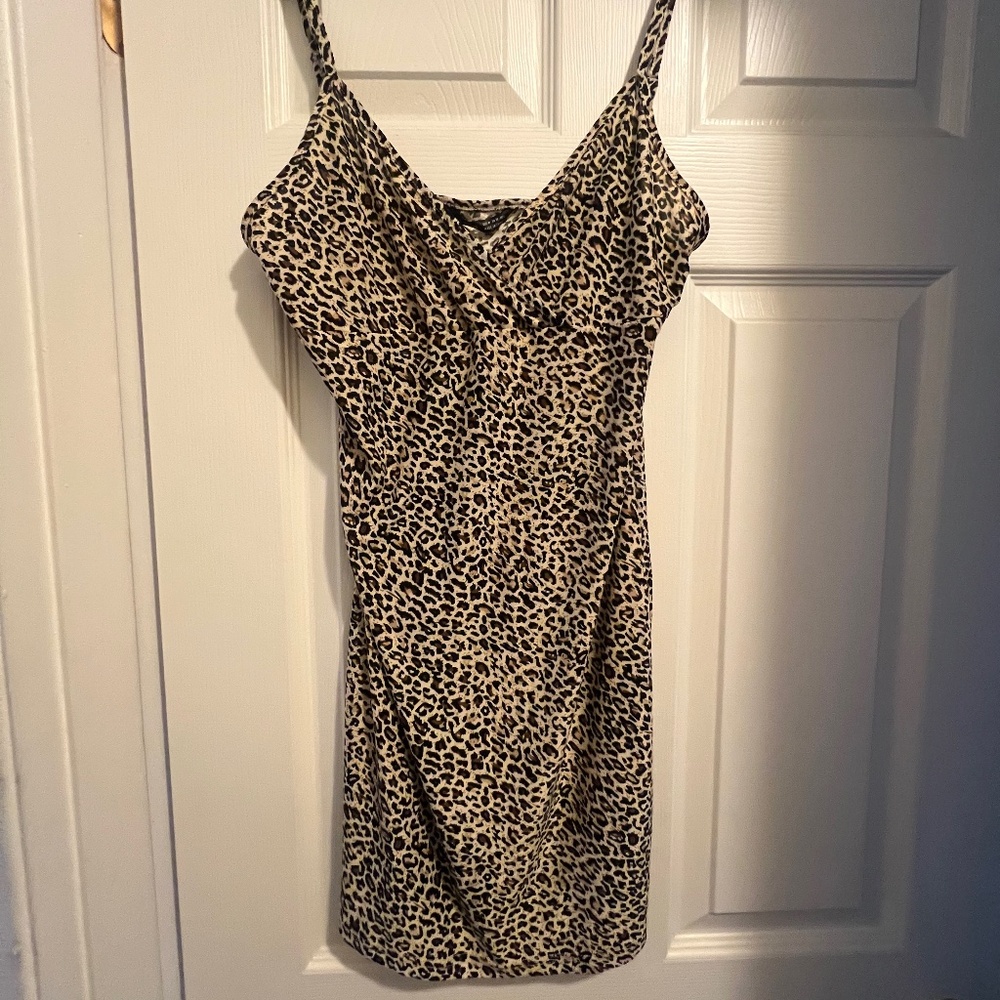Cheetah Mini Dress